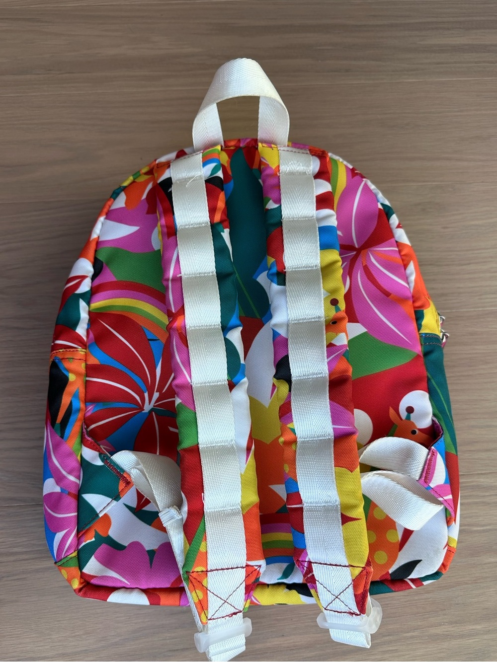 STATE Kane Mini Backpack - Bright Tropical Giraffe Print - Picture 2 of 7